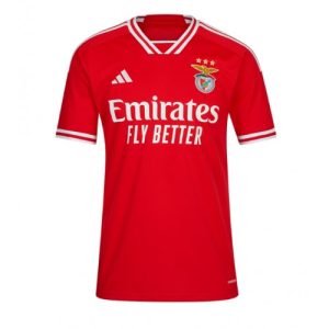 Herre Benfica Hjemmebanetrøje 2023-2024 Kort ærmer