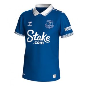 Herre Everton Hjemmebanetrøje 2023-2024 Kort ærmer
