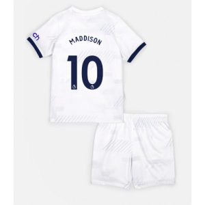 James Maddison #10 Tottenham Hotspur Hjemmebanesæt Børn 2023-24 Kort ærmer + korte bukser