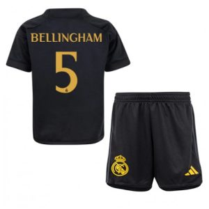 Jude Bellingham #5 Real Madrid Tredje trøje Børn 2023-2024 Kort ærmer + korte bukser
