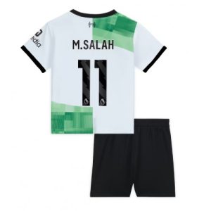 Mohamed Salah #11 Liverpool Udebanesæt Børn 2023-2024 Kort ærmer + korte bukser