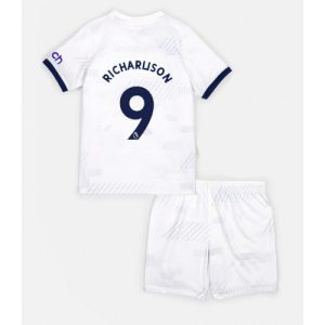Richarlison Andrade #9 Tottenham Hotspur Hjemmebanesæt Børn 2023-24 Kort ærmer + korte bukser